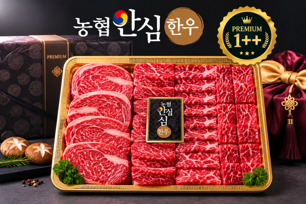 농협안심한우 명품 1++ 한우선물세트 800g 가격 및 특징 제품 이미지