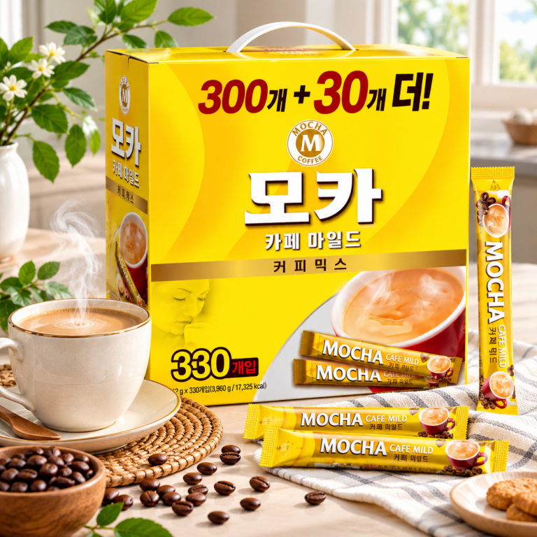 모카 카페 마일드 커피믹스 12g 330개입 대용량 스틱커피