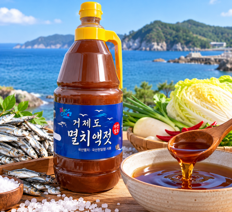 자연발효 거제도 멸치진젓 1.8L 가격과 국산 원재료 정보
