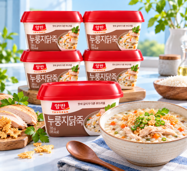 양반 누룽지닭죽 285g 6개입 가격과 구성