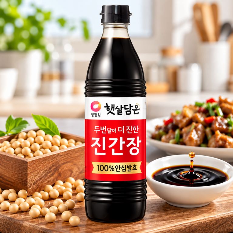청정원 햇살담은 두번달여 더 진한 진간장 840ml